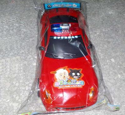 SM072861喜洋洋惯性警车玩具 儿童乐趣与安全教育相结合