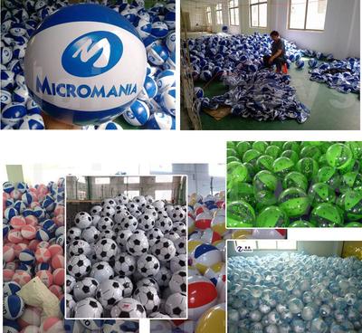 户外充气沙滩玩具球 定制你的水上乐趣