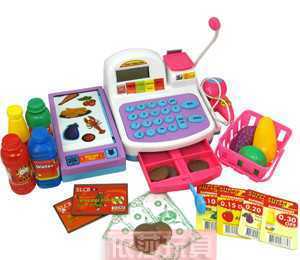 外贸儿童收银机玩具 仿真批发与配件优势解析